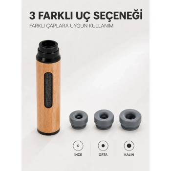 Taşınabilir Küllük İnce Orta Kalın 3 Farklı Uçlu Mini Küllük