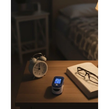 Taşınabilir Parmak Oksimetresi Güvenilir Oksijen Doygunluk Ölçer