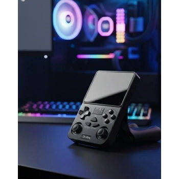 Taşınabilir Retro Oyun Konsolu 3.5 İnç Ekran Wi-fi Destekli