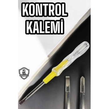 Test Cihazı Kontrol Kalemi Çift Başlıklı Şeffaf Elektrik Testi