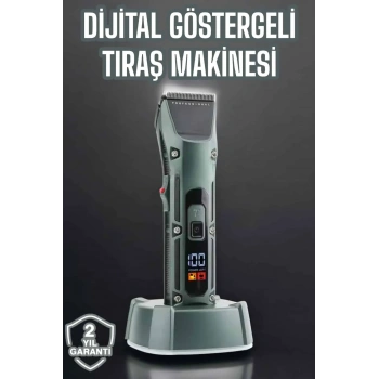 Tıraş Makinesi Uzun Pil Ömrü Şarjlı Günlük Tıraş Makinesi
