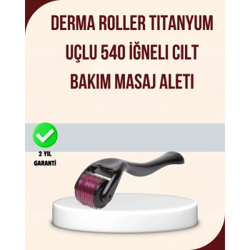 Titanyum Mikro İğneli Dermaroller 1 Mm Kırışıklık Ve Leke Karşıtı