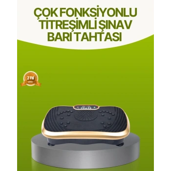 Titreşimli Egzersiz Platformu Evde Fitness Ve Kas Güçlendirme