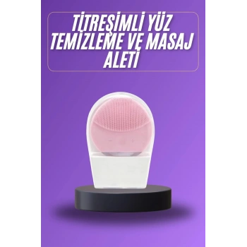 Titreşimli Yüz Masaj Aleti Titreşimli Makyaj Temizleme Cihazı
