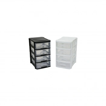 TONTON - MİNİ ÇEKMECE 4 KATLI 10.3X13.9X16.6CM (5263)