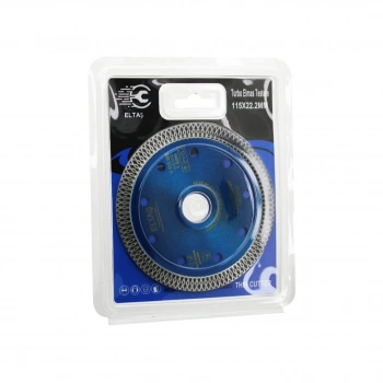TURBO  ELMAS   MERMER  KESİCİ DİSK  115MMX22.2MM   İNCE HASSAS  TESTERE 1.2MM (5263)