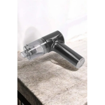 Üflemeli Güçlü Vakumlu Ev Ofis Araç Süpürgesi El Süpürgesi Şarjlı