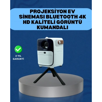 Ultra Hd Çözünürlüklü Taşınabilir Projektör – 1920x1080 Piksel Görüntü Kalitesi