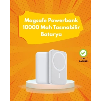 Ultra Kompakt Ve Güçlü – Magsafe Powerbank 10000 Mah İle Kablosuz Şarj Deneyimi