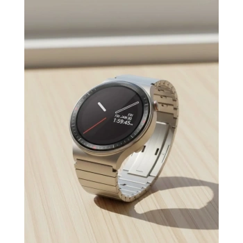 Uzun Pil Ömürlü Amoled Akıllı Saat Torch Işıklı