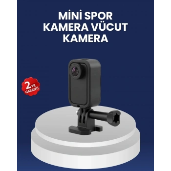 Vlog, Seyahat Ve Günlük Video Çekimleri İçin Mini Kamera