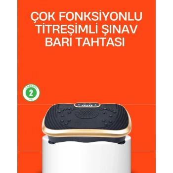 Vücut Şekillendirmeye Yardımcı Titreşimli Spor Platformu