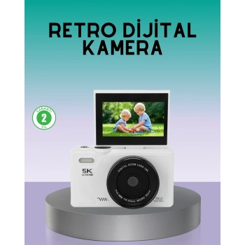 Wifi Bağlantılı 5k Ultra Hd Dijital Kamera 75mp Otofokus