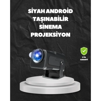 Wifi6 Ve Bluetooth 5.0 Teknolojili Kablosuz Bağlantı Özellikli Projektör