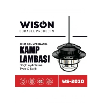 Wison WS-2010 Geniş Açılı Aydınlatma Kamp Lambası (5263)