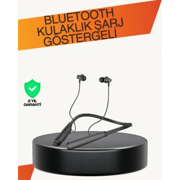 Y12 Bluetooth Kablosuz Kulaklık Lcd Pil Ekranı, Kompozit Diyafram, Dokunmatik Panel