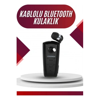 Yaka Kulaklığı Andorid Tüm Cep Telefonlarına Uyumlu Mikrofonlu Titreşimli Makaralı