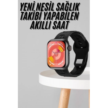 Yeni Nesil Akıllı Saat Çağrı Cevaplama Müzik Dinleme Plastik Kordon Mesaj Bildirimleri