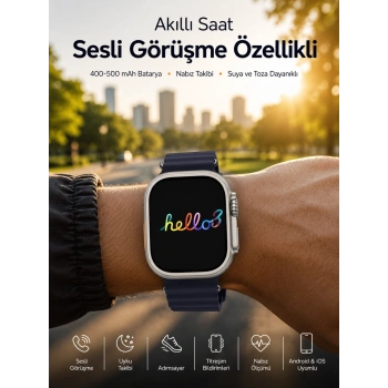Yeni Nesil Arama Cevaplayan Uyku Ve Sağlık Takibi Gps Özelliği
