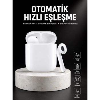 Yeni Nesil Dokunmatik Kontrol Çağrı Cevaplayabilen Kablosuz Bluetooth Kulaklık
