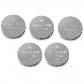 Yuma Cr2450 Süper Lityum 3v 5’li Kart Düğme Pil