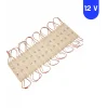 12 Volt 1.5 Watt 3 Lensli 10 Adet Beyaz Işık Modül ve 5 Amper Slim Trafolu Set