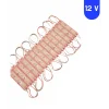 12 Volt 1.5 Watt 3 Lensli Pembe 2835 SMD Led Modül IP65 10 Adet Modül