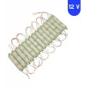 12 Volt 1.5 Watt 3 Lensli 10 Adet Yeşil Işık Modül ve 5 Amper Slim Trafolu Set