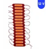 12 Volt 2 Watt Kırmızı Cob Led Modül IP65 10 Adet Modül