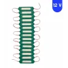 12 Volt 2 Watt Yeşil Cob Led Modül IP65 10 Adet Modül