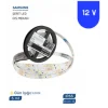 12 Volt 2835 Samsung 60 Led 3000 K Günışığı Dış Mekan 5 Metre Şerit Led IP65