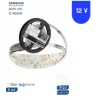 12 Volt 2835 Samsung 4000K Naturel Beyaz Şerit Led 5 Metre IP20