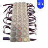 12 Volt 3 Watt 3 Lensli Rgb 3030 SMD Led Modül IP65 10 Adet Modül