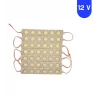 12 Volt 6 Watt 6 Lensli 3000K Günışığı 3030 SMD Led Modül IP65 10 Adet Modül