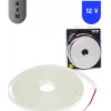 12 Volt 6x12 mm 120 Ledli Esnek Neon Led 4000K Naturel Beyaz Işık 5 metre IP65