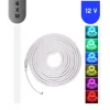12 Volt 6x12 mm 120 Ledli Esnek Neon Led RGB 5 metre IP65
