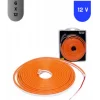 12 Volt 6x12 120 Ledli mm Esnek Neon Led Turuncu Işık 5 metre IP65