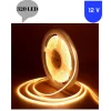 12 Volt 8 mm 320 Ledli Esnek Cob Şerit 3000 K Günışığı İç Mekan 5 Metre