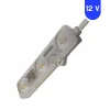 12 Volt Samsung 1.08 Watt 3 Lensli 3000K Günışığı 2835 SMD Led Modül IP65 10 Adet Modül