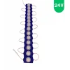 24 Volt 1.5 Watt Tek Lensli Mavi 2835 Led Modül IP65 10 Adet Modül