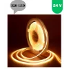 24 Volt 8 mm 320 Ledli Esnek Cob Şerit 3000 K Günışığı İç Mekan 10 Metre