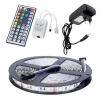 12V 5 Metre Silikonlu RGB Şerit Led 44 Tuşlu IR Kumanda 4A Adaptörlü IP65 Set