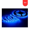 5 Volt 5 mm 2835 SMD Mavi İç Mekan 120 Ledli 5 Metre Şerit Led