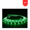 5 Volt 8 mm 2835 SMD Yeşil İç Mekan 60 Ledli 5 Metre Şerit Led