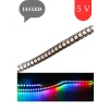 5 Volt 144 Led Animasyonlu ARGB Pixel Magic Kayar Led IP20 İç Mekan 1 Metre Rulo