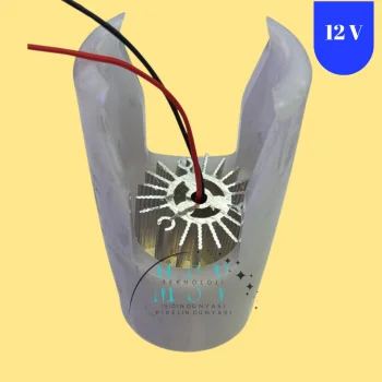 10 Adet 12 Volt 4 Watt Yuvarlak 3000 K Günışığı Samsung Ledli Pergola Tente Aydınlatması