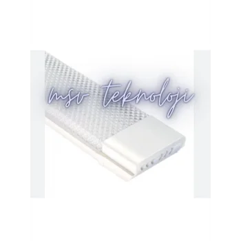 10 Adet 80 Watt 120 Cm 6500K Beyaz Işık Kristal Cam zmr Led Bant Armatür