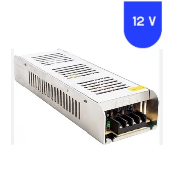 12 Volt 20 Amper Metal Slim Kasa Trafo