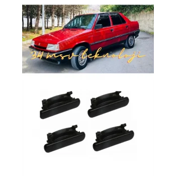 Renault 9 R9 Broadway Spring Yeni Model Oval Dış Açma Kapı Kolu 4 adet Set