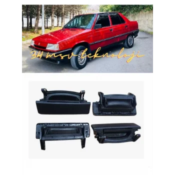 Renault 9 R9 Broadway Spring Eski Model Kare Dış Açma Kapı Kolu 4 Adet Takım Set